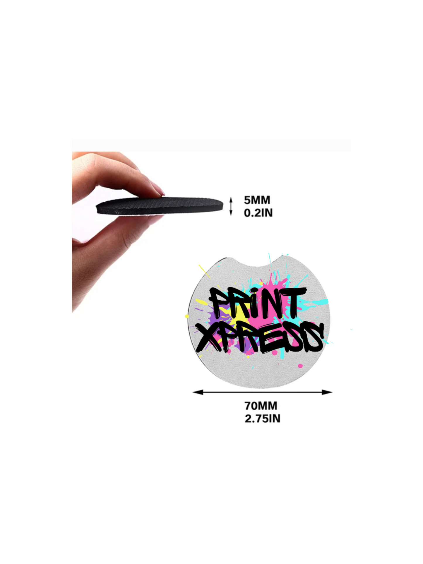 COASTERS 2 PCS